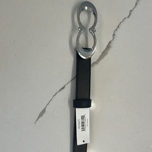 Size M Coach Belt Woman’s Black Leather